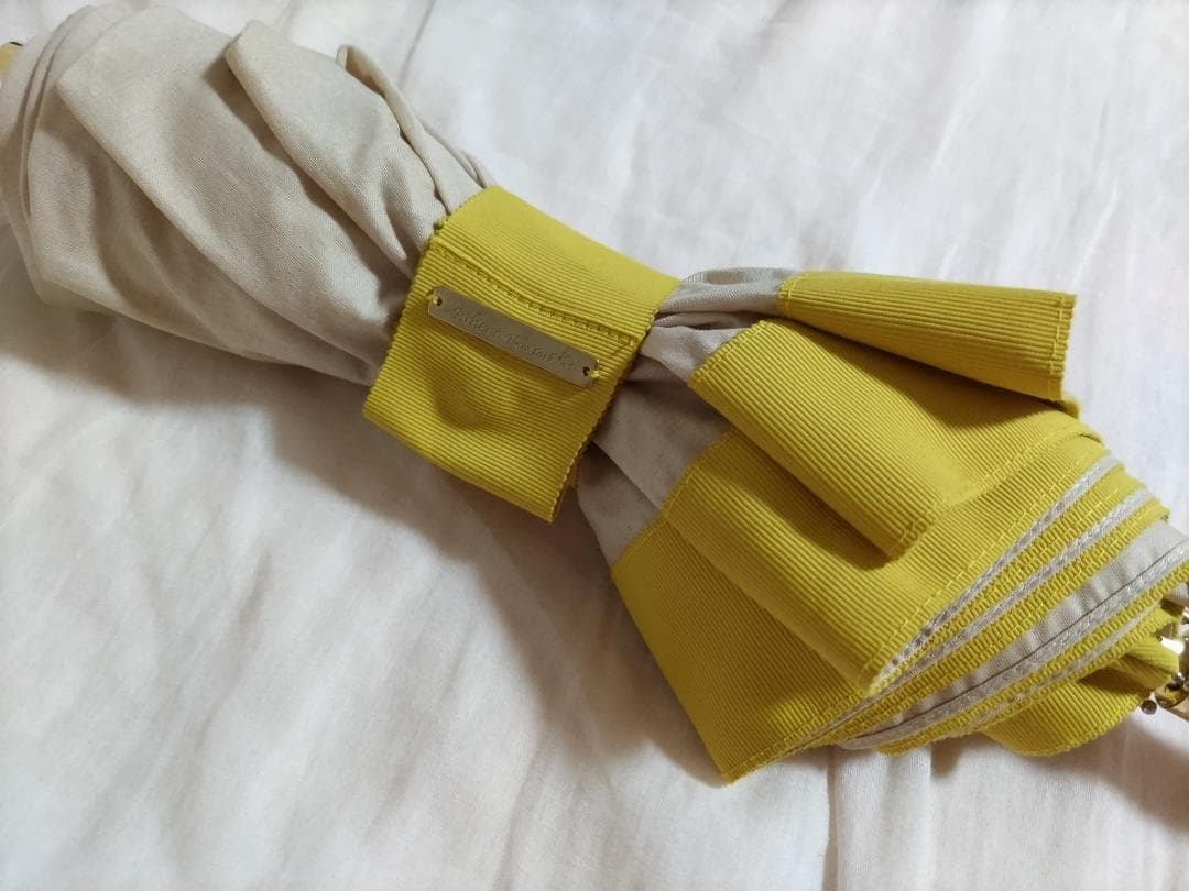 アシーナニューヨーク 傘 athena new york 　折り畳 日傘　黄