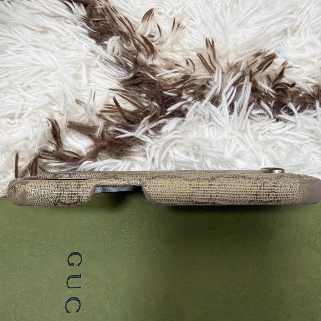 GUCCI iPhone14 Pro Max用ケース GGパターン