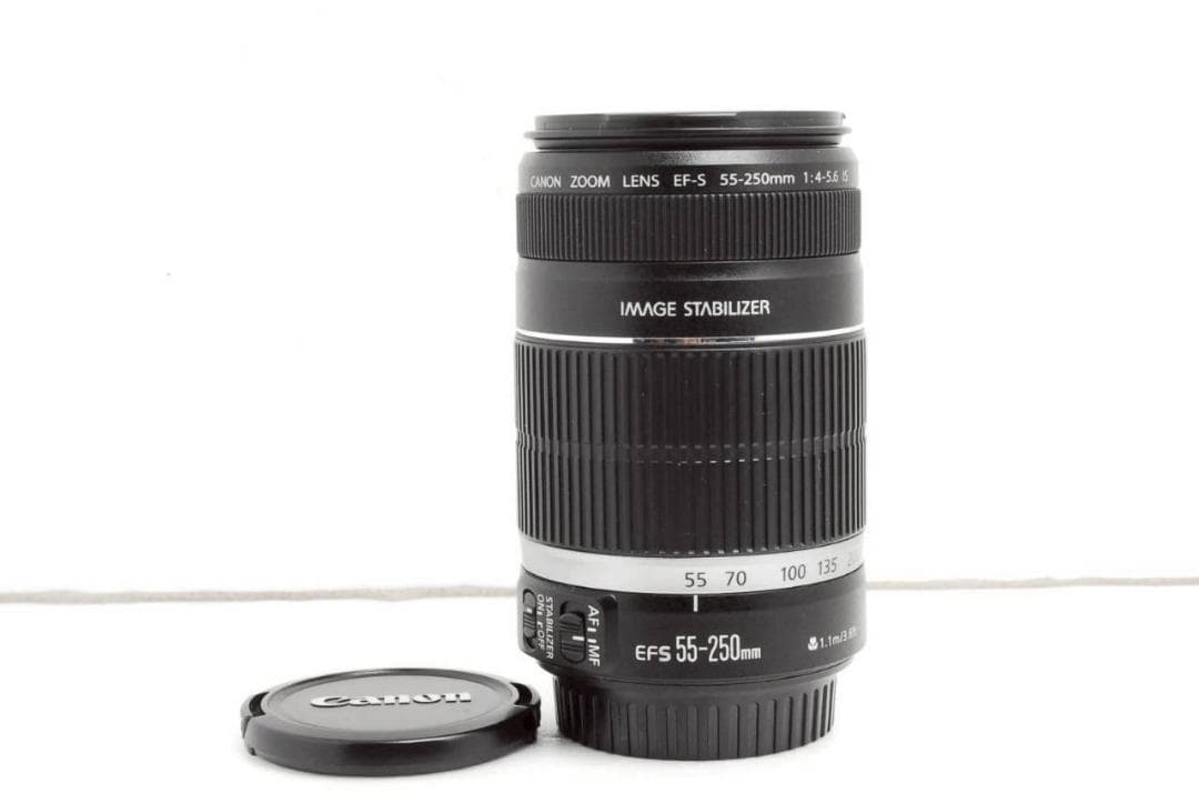 Canon EF-S 55-250mm F4-5.6 IS ❤ 純正望遠レンズ
