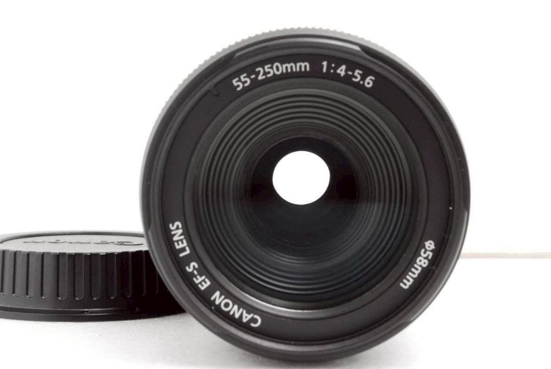 Canon EF-S 55-250mm F4-5.6 IS ❤ 純正望遠レンズ