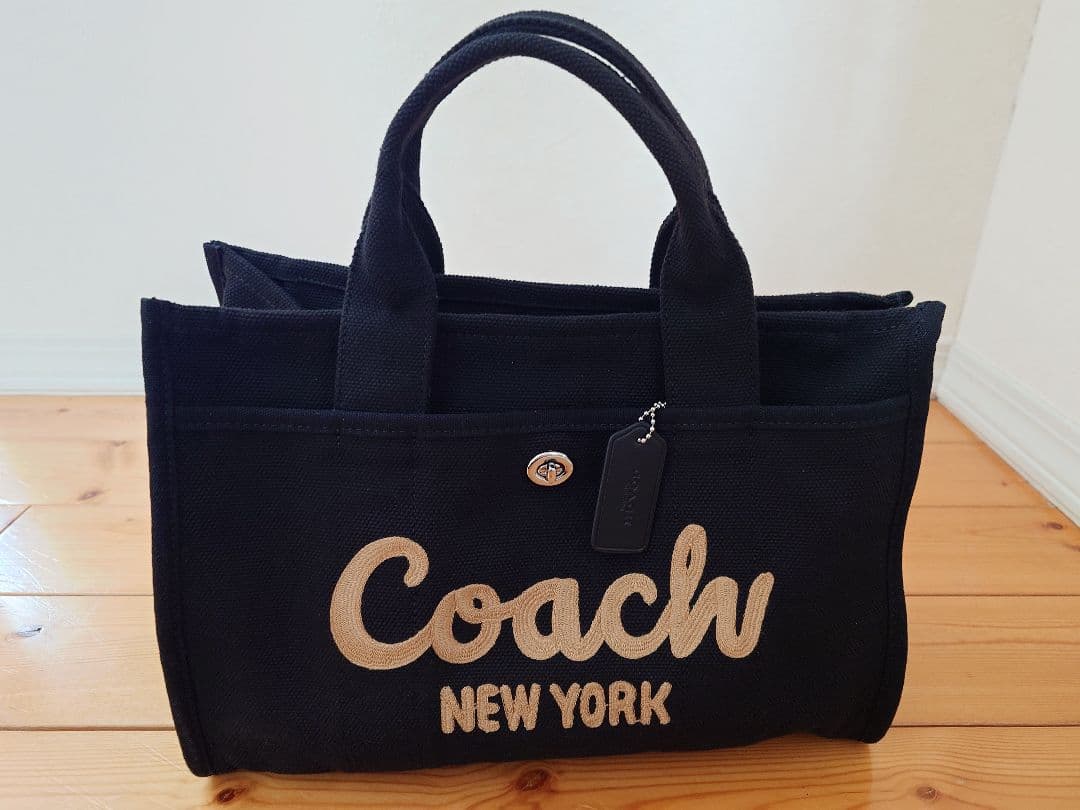 COACH　カーゴトート　ブラック