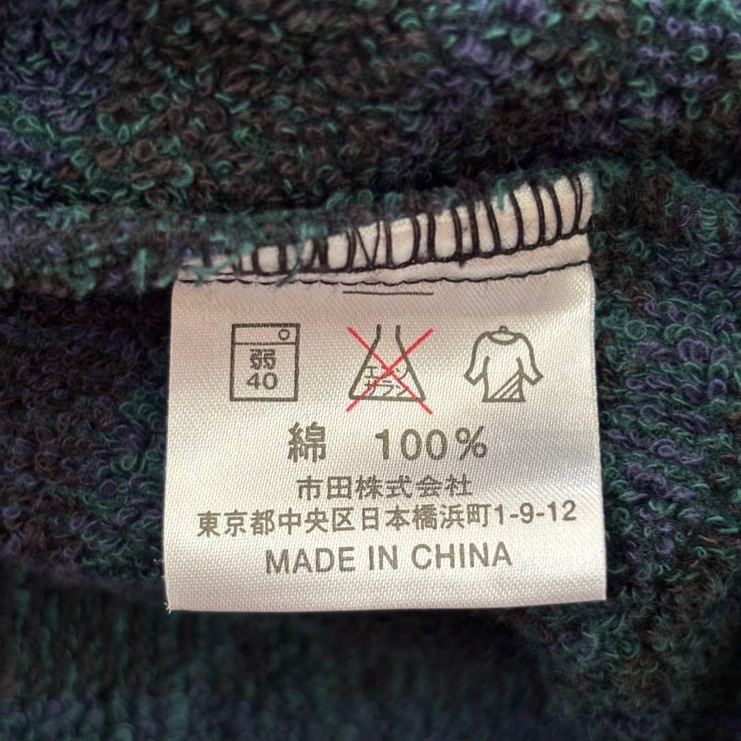 ラルフローレン ロングダッフルコート　タータンチェック メンズM