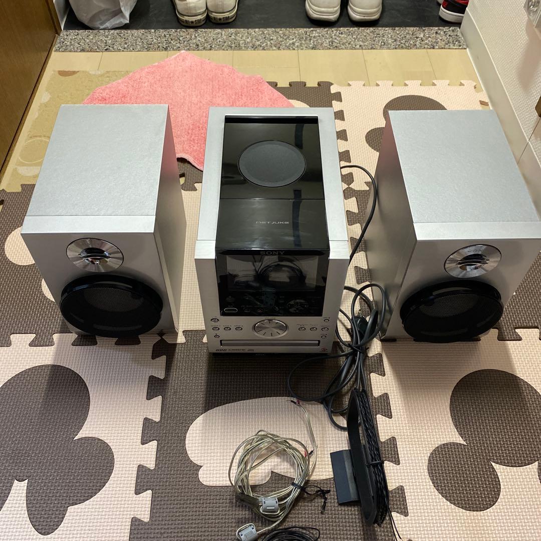 SONY MHC-GT7D ミニコンポ シルバー