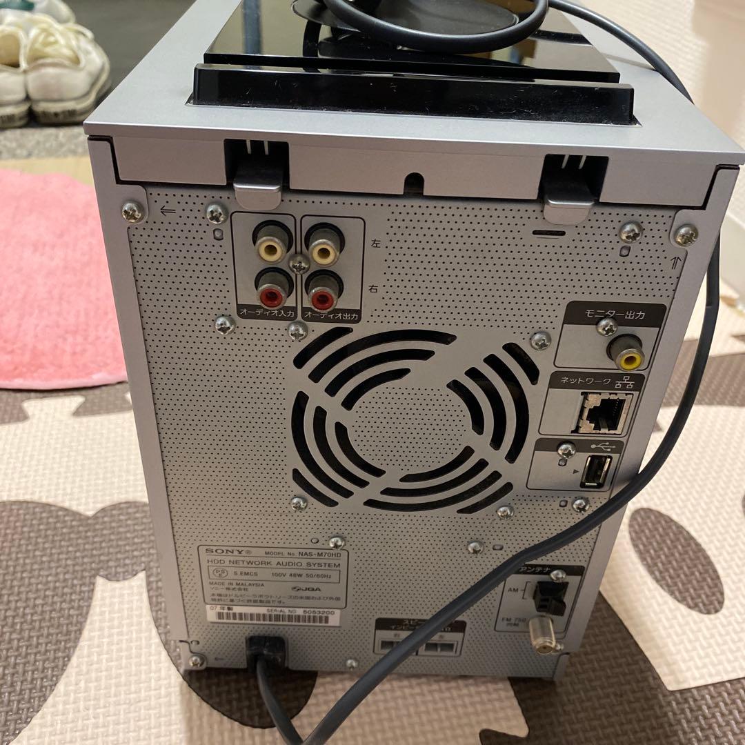 SONY MHC-GT7D ミニコンポ シルバー