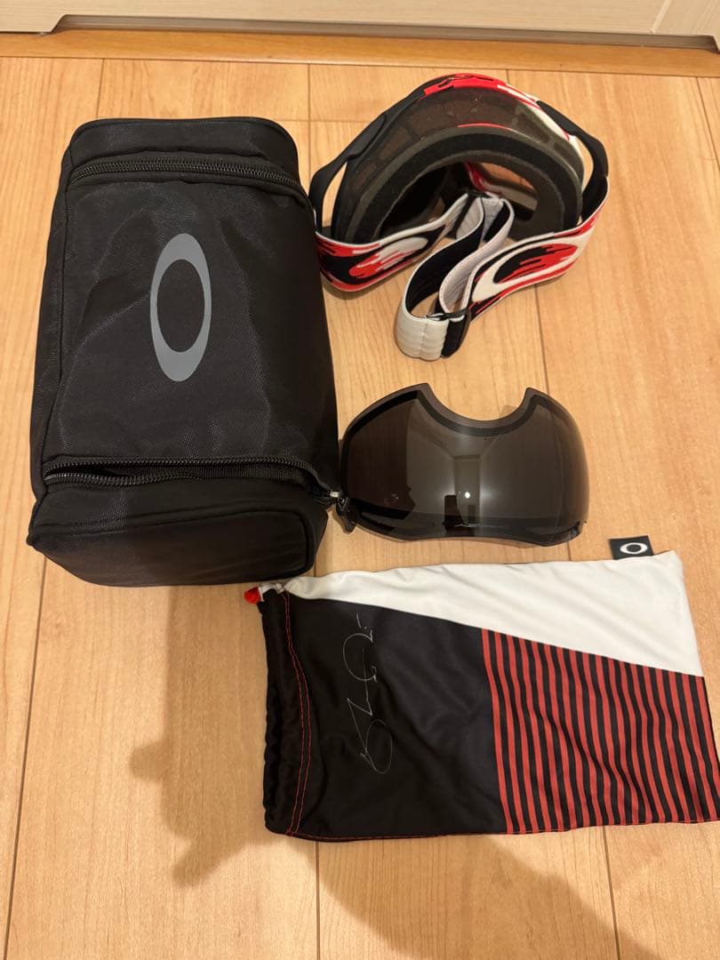 Oakley ミラーゴーグル 交換レンズ付き