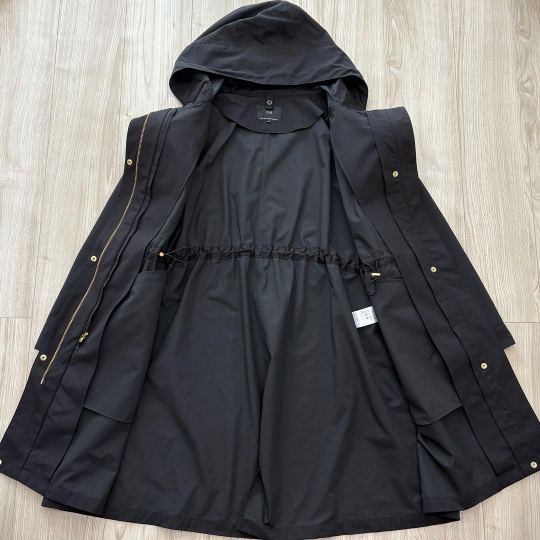 【美品】24AW 23区 マルチウェイアウター ブラック 44 XXL 洗える