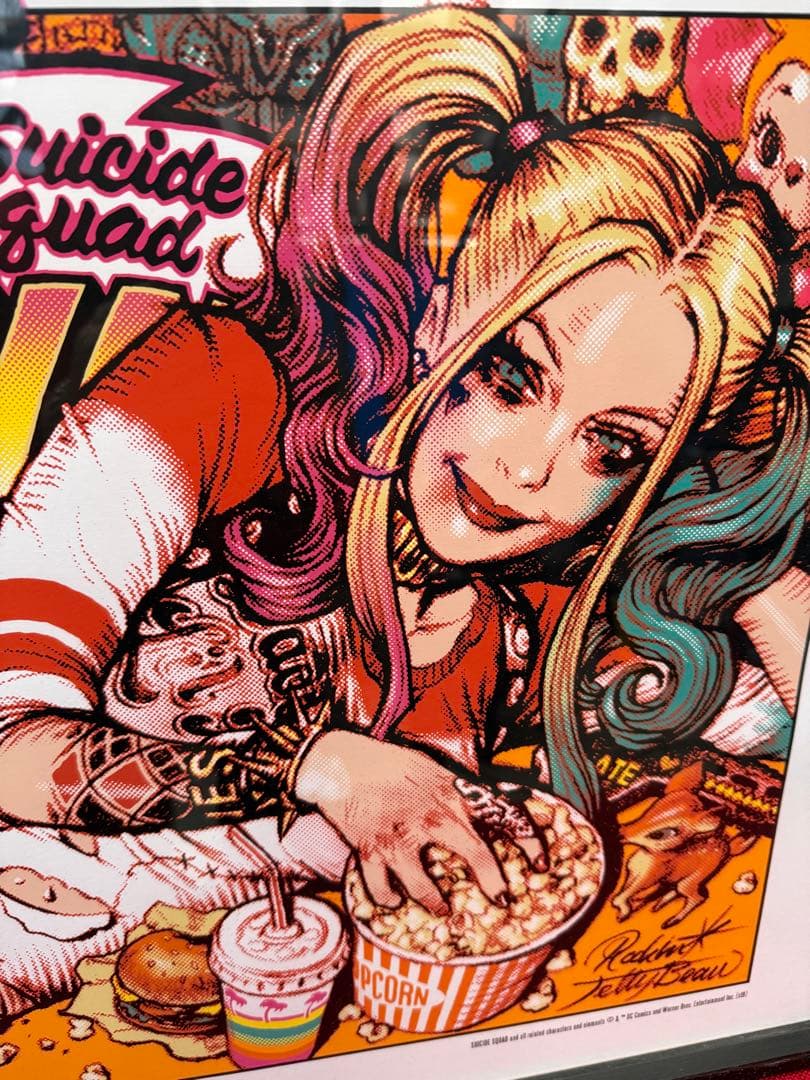 み*け様 ロッキンジェリービーン HARLEY QUINN ハーレイクイン ポス