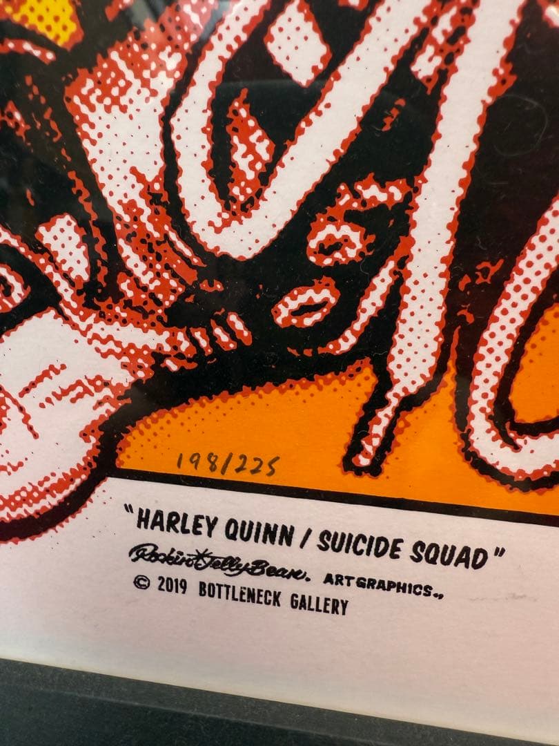 み*け様 ロッキンジェリービーン HARLEY QUINN ハーレイクイン ポス