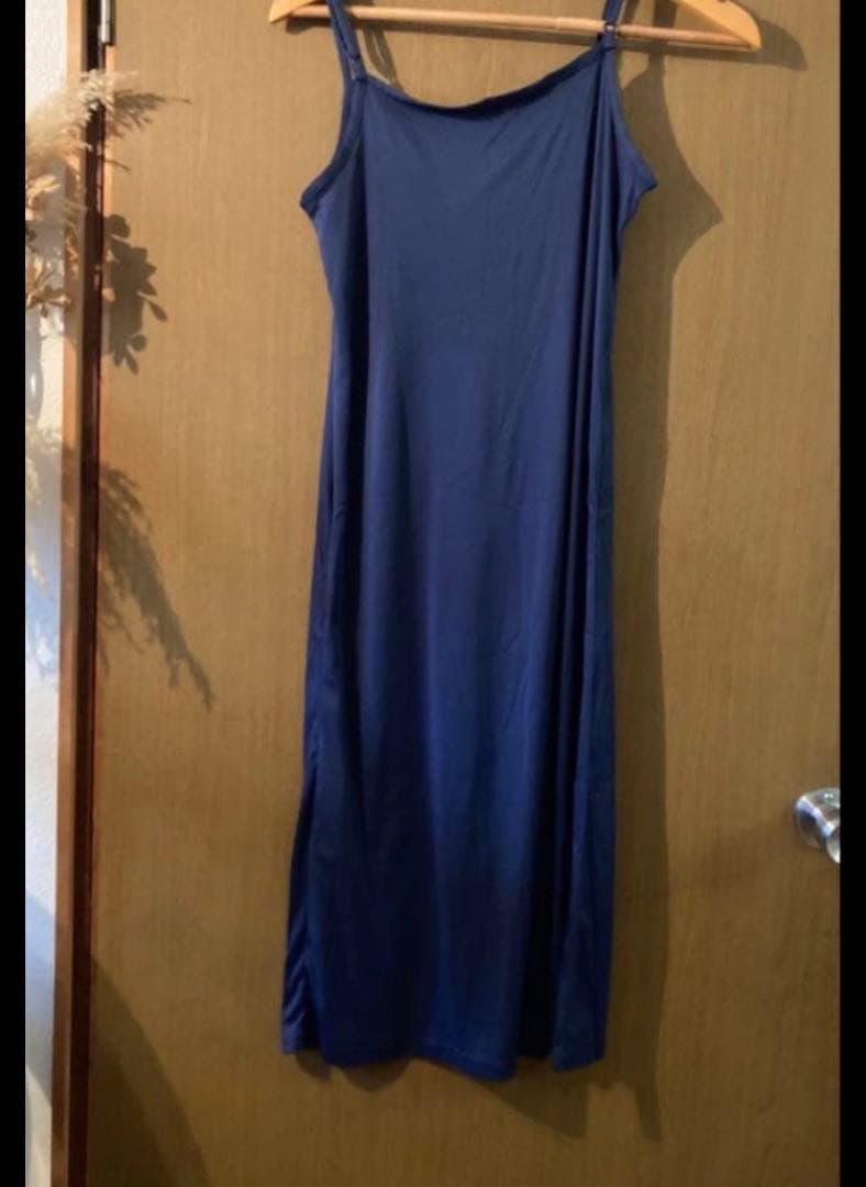 ワンピース Ameri BIG CHECK LACE UP KNIT DRESS