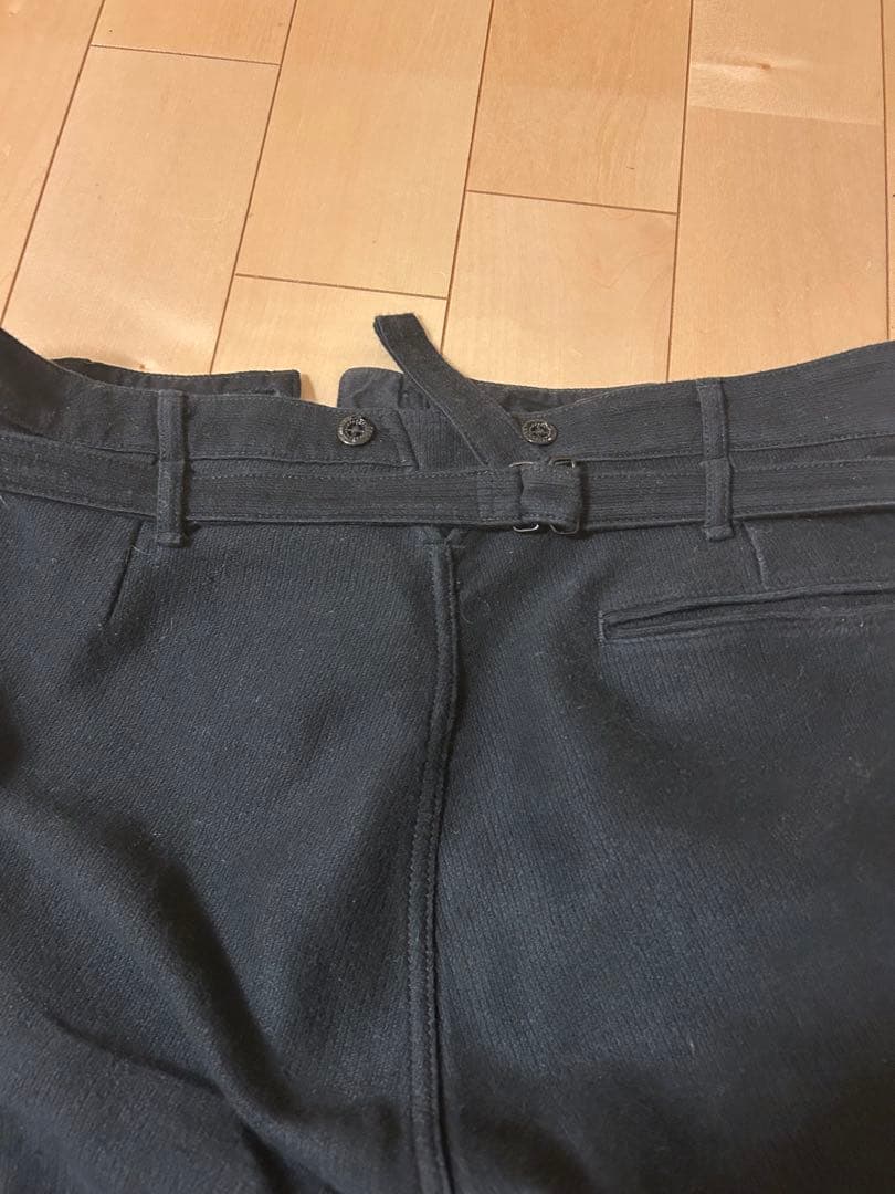 Ets. MATERIAUX ブラック チノパン