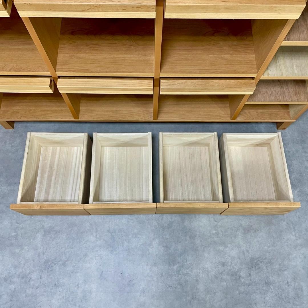 高野木工 レッチェ マガジンラック ホワイトオーク キャビネット ナチュラル