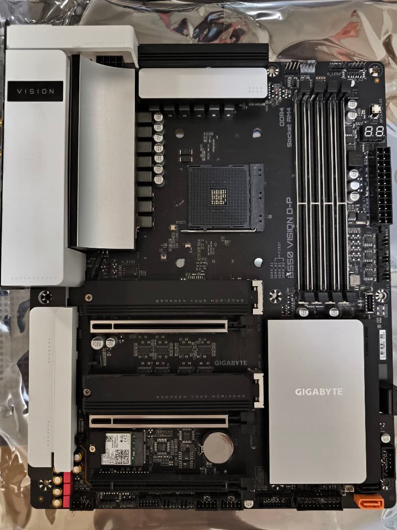 マザーボード GIGABYTE B550 VISION D-P