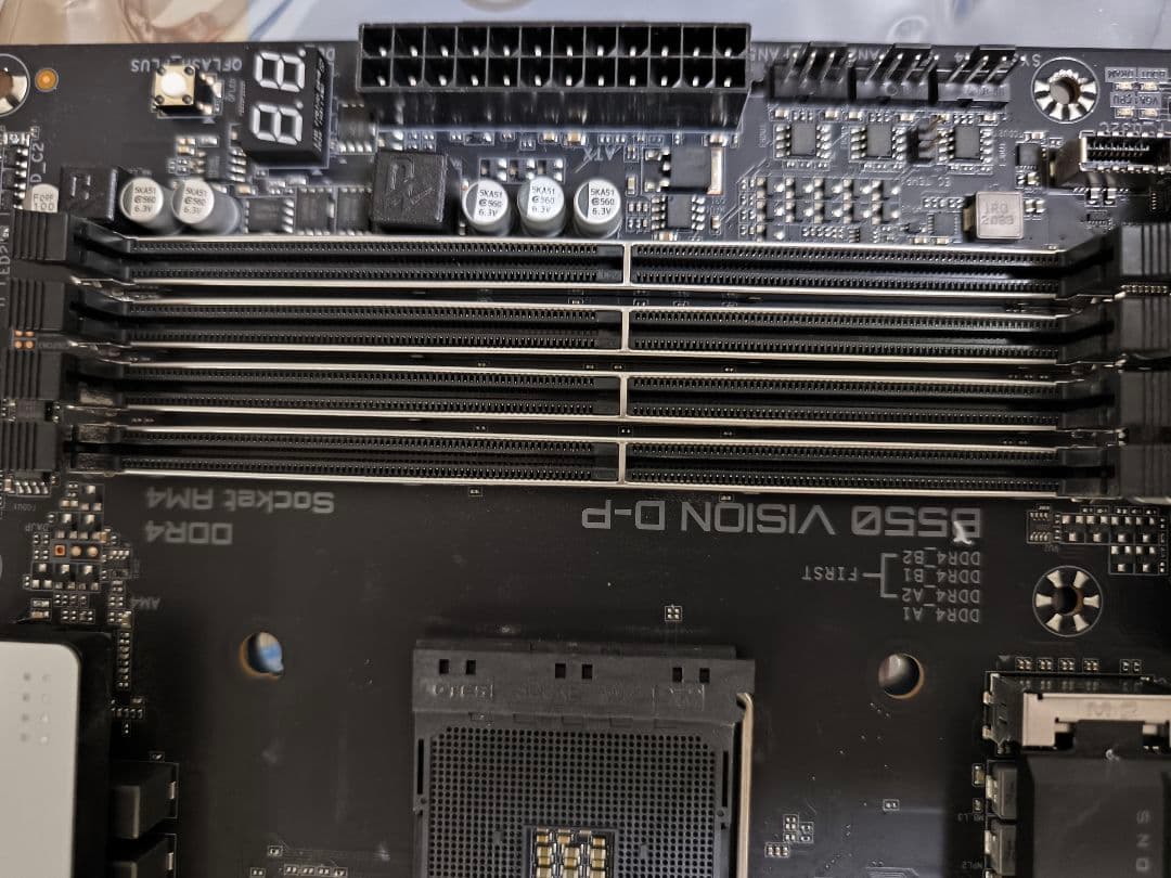 マザーボード GIGABYTE B550 VISION D-P