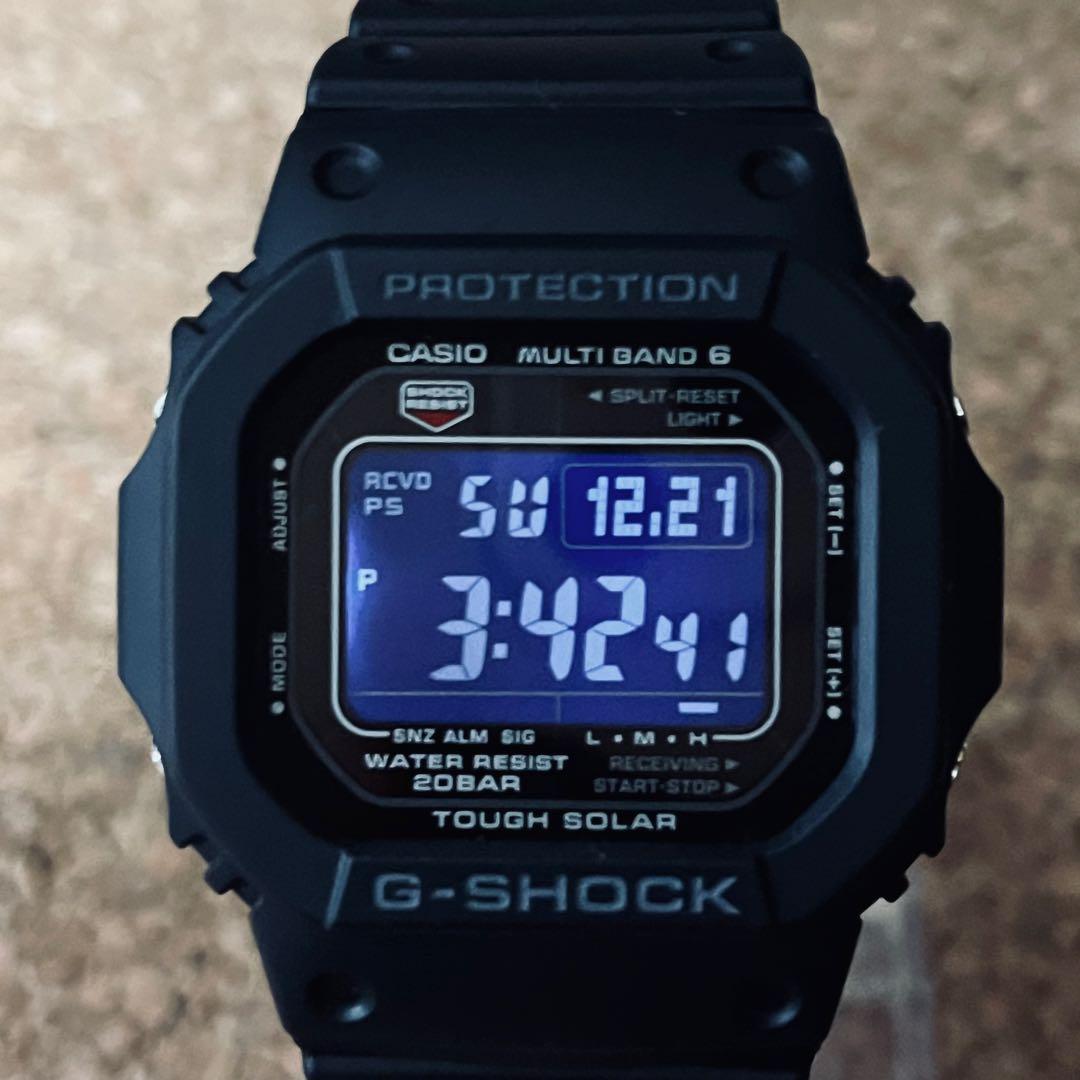 カシオGーSHOCK/GWーM5610Uー1Bソーラー電波／並行輸入品