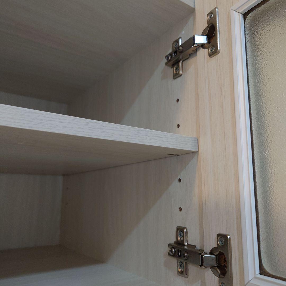 ハイタイプレンジ台 食器棚 キッチンボード キャビネット コンセント付き 幅60