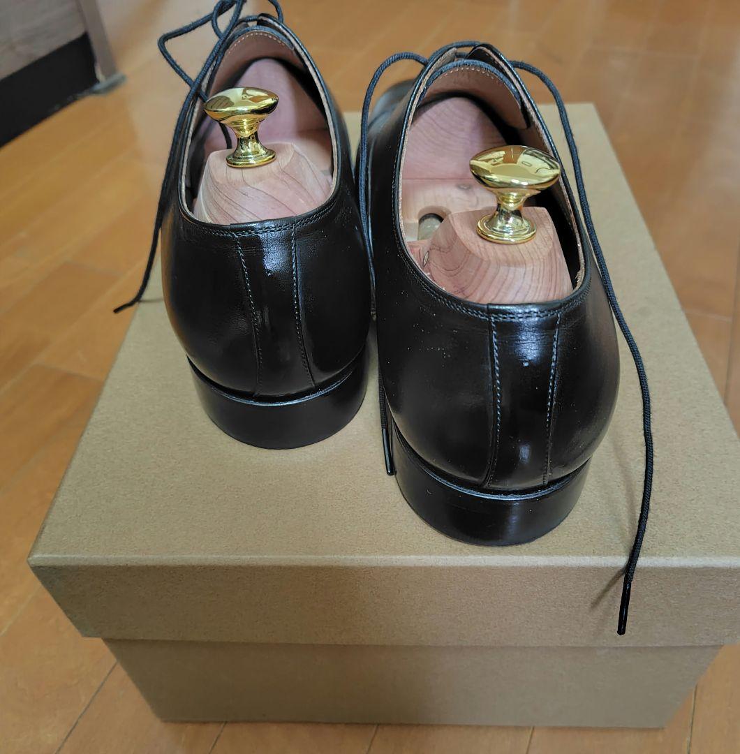 SCOTCH GRAIN スコッチグレイン ストレートチップ 黒 26.5cm