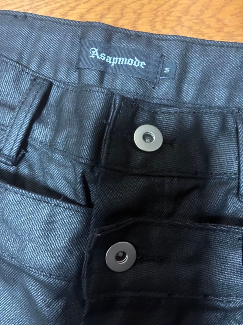 パンツ Asapmode Waxed Stacked Pants