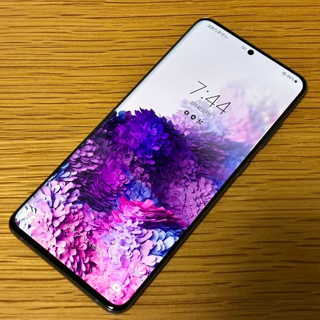 スマートフォン本体 Ya23485 Galaxy s20+ Plus 5G scg02