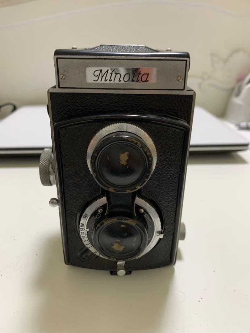Minoltaflex 二眼レフカメラ 純正レザー ミノルタ クラシックカメラ