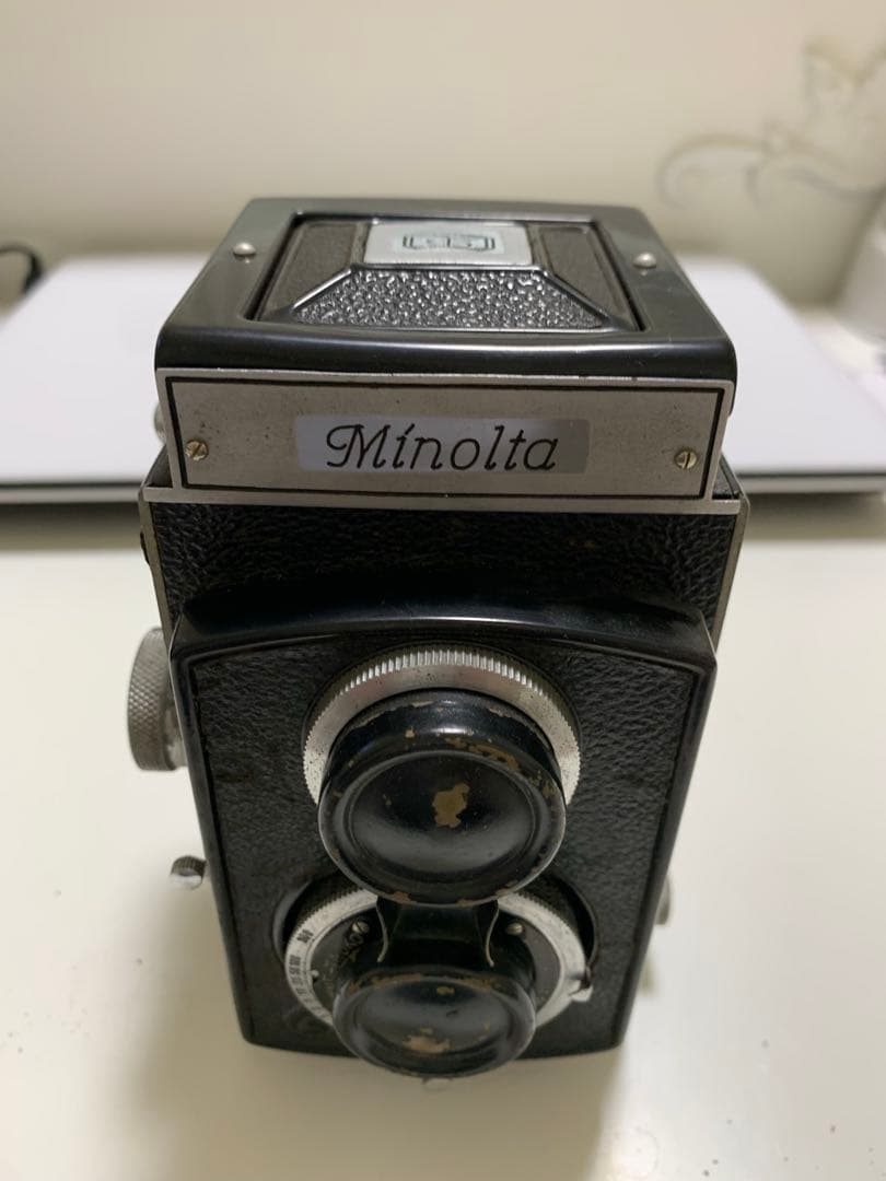 Minoltaflex 二眼レフカメラ 純正レザー ミノルタ クラシックカメラ