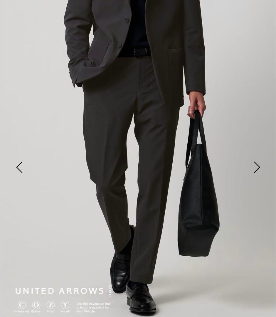 【UNITED ARROWS】COZYドビー セットアップ　ジャケット・パンツ