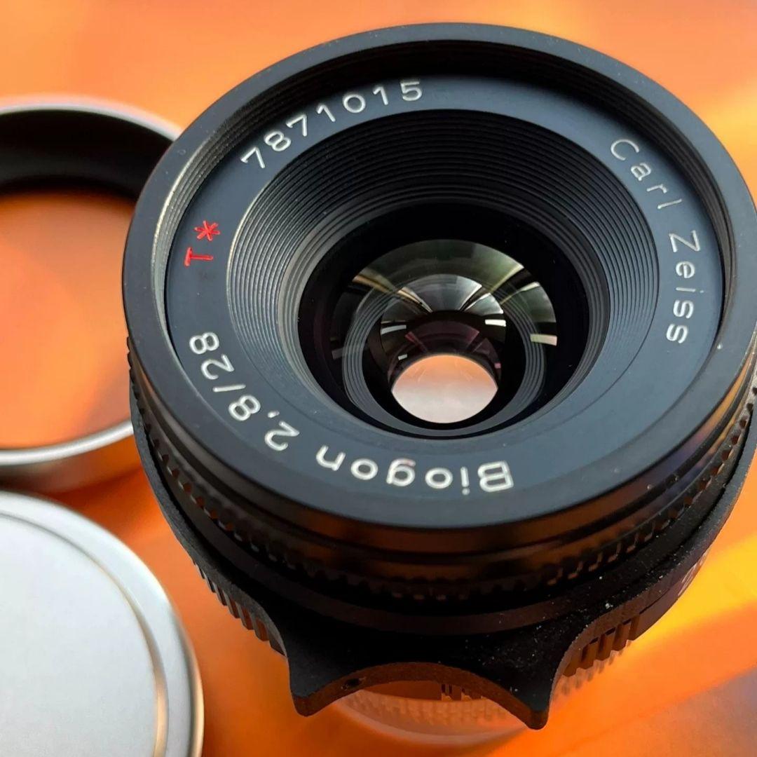 leica Mマウント CONTAX G 28mm F2.8 レンズ 改造済