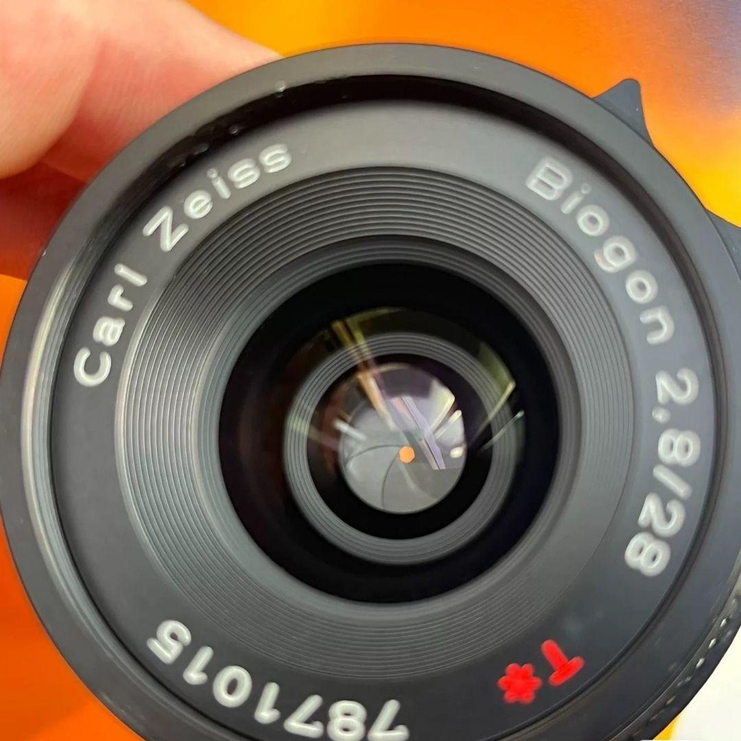leica Mマウント CONTAX G 28mm F2.8 レンズ 改造済