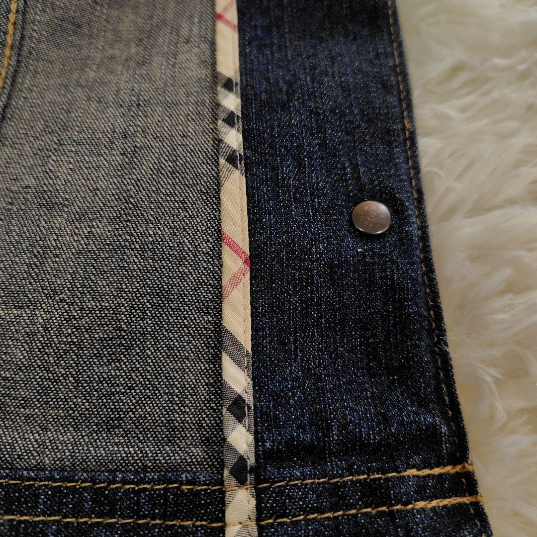 聖⭐️子美品 BURBERRY LONDONデニムジャケット ノバチェック