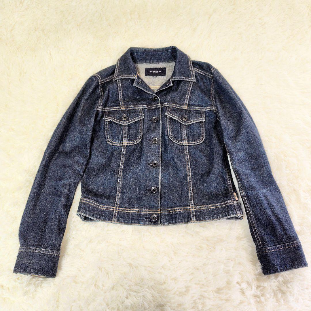 聖⭐️子美品 BURBERRY LONDONデニムジャケット ノバチェック