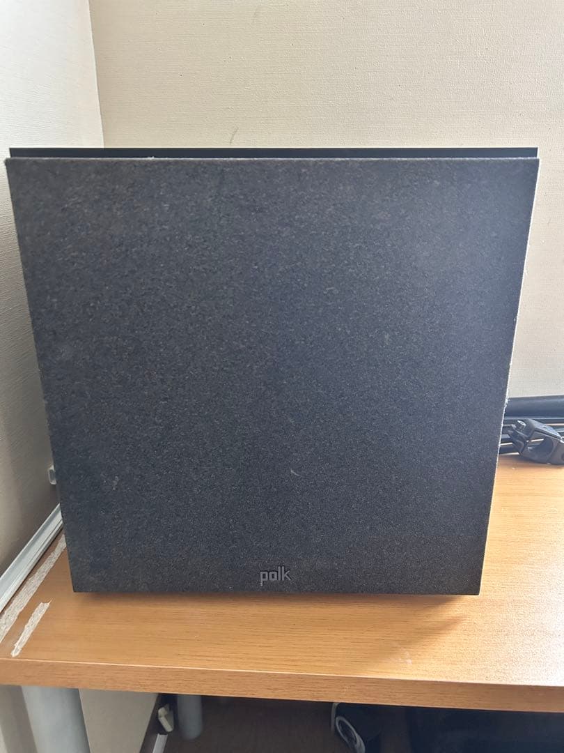 POLK AUDIO MXT12 サブウーファー　ブラック キューブ型