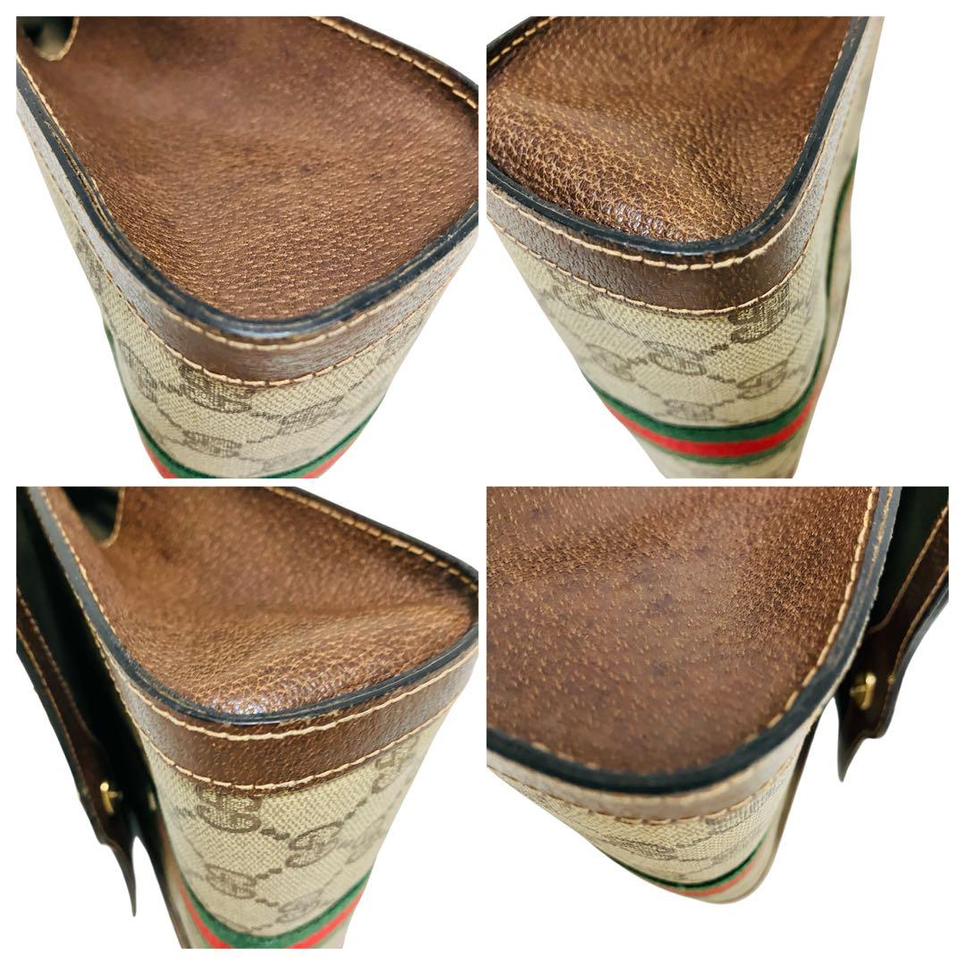 極美品✨GUCCI シェリーライン クラッチバッグ インターロッキング GG