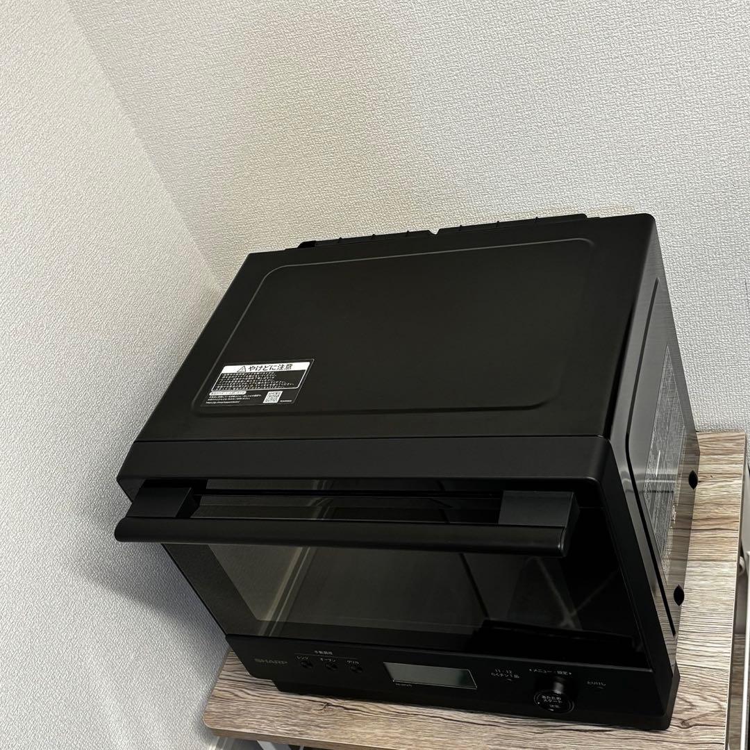 不*王様 2025年製 SHARP RE-WF275ブラック オーブンレンジ過熱