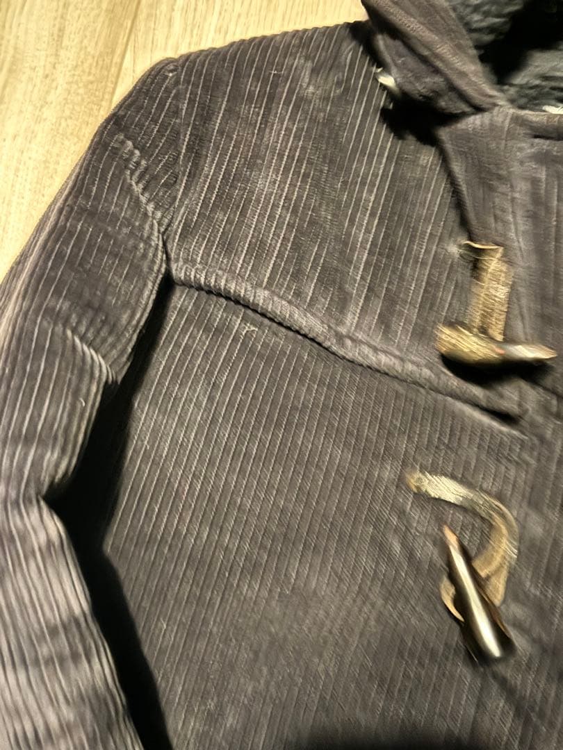 希少　英国Gloverall ダークブルー ダッフルコート