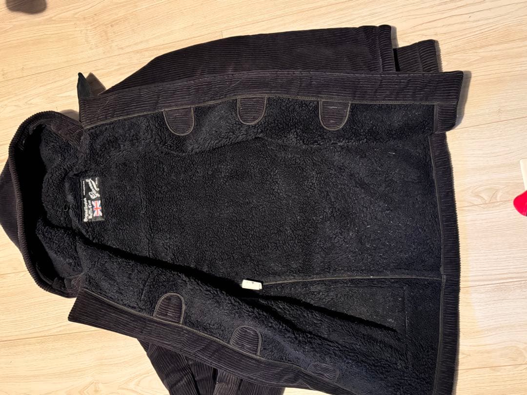 希少　英国Gloverall ダークブルー ダッフルコート