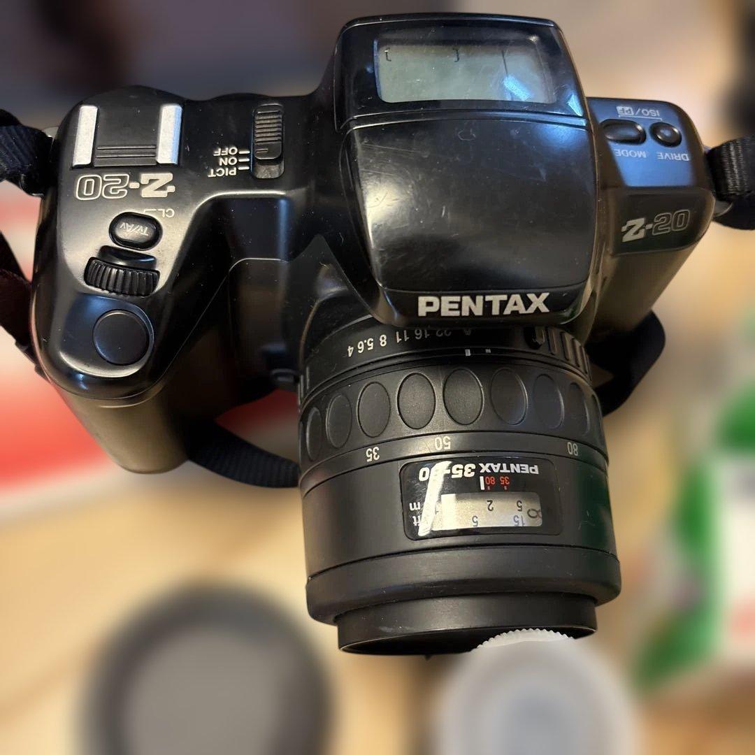PENTAX Z-20 一眼レフカメラ 35-80mmレンズ付き