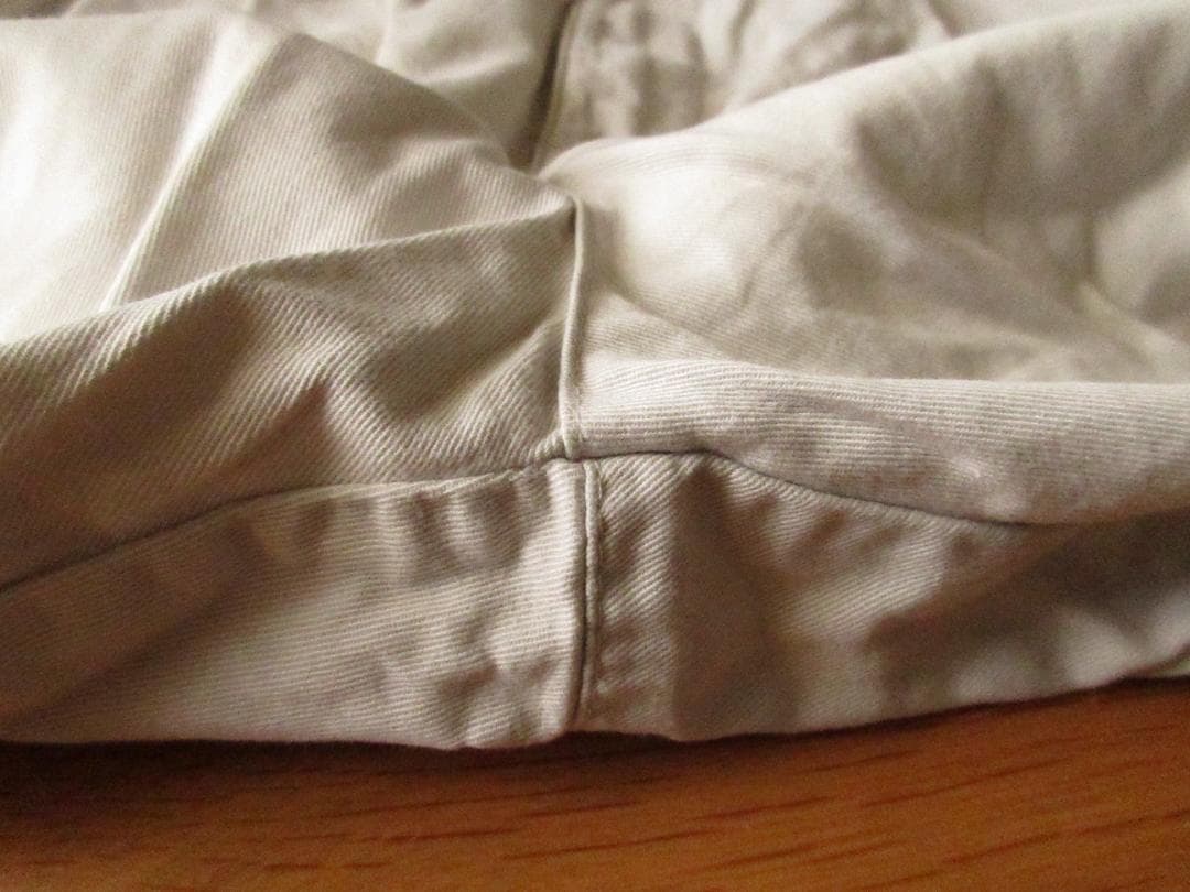 ★当時物エディーバウアー推定'90s【黒タグ】タックコットンパンツ/アイボリー