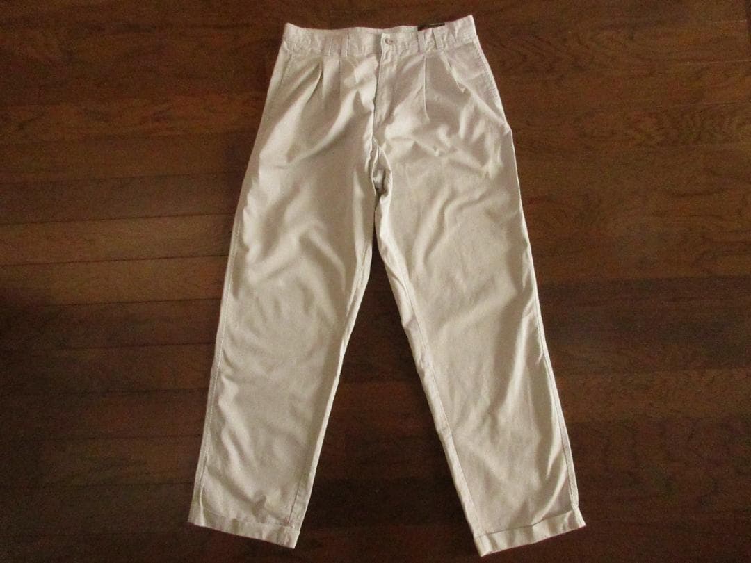★当時物エディーバウアー推定'90s【黒タグ】タックコットンパンツ/アイボリー