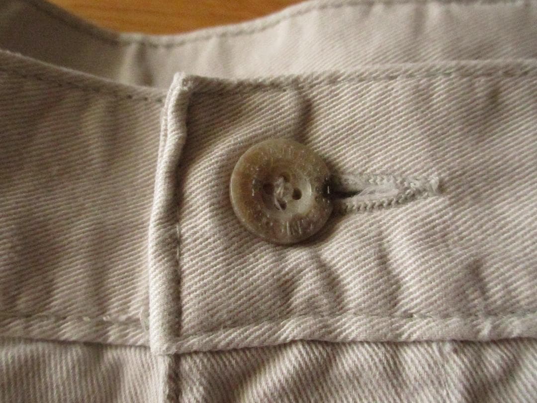 ★当時物エディーバウアー推定'90s【黒タグ】タックコットンパンツ/アイボリー