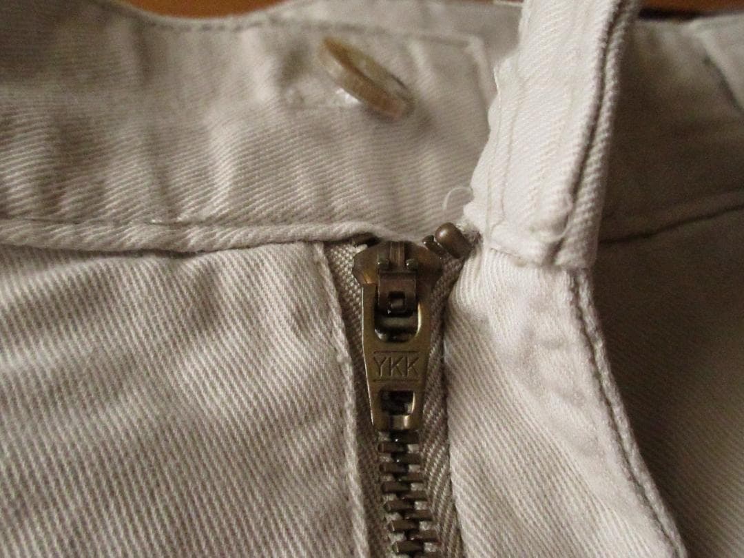 ★当時物エディーバウアー推定'90s【黒タグ】タックコットンパンツ/アイボリー