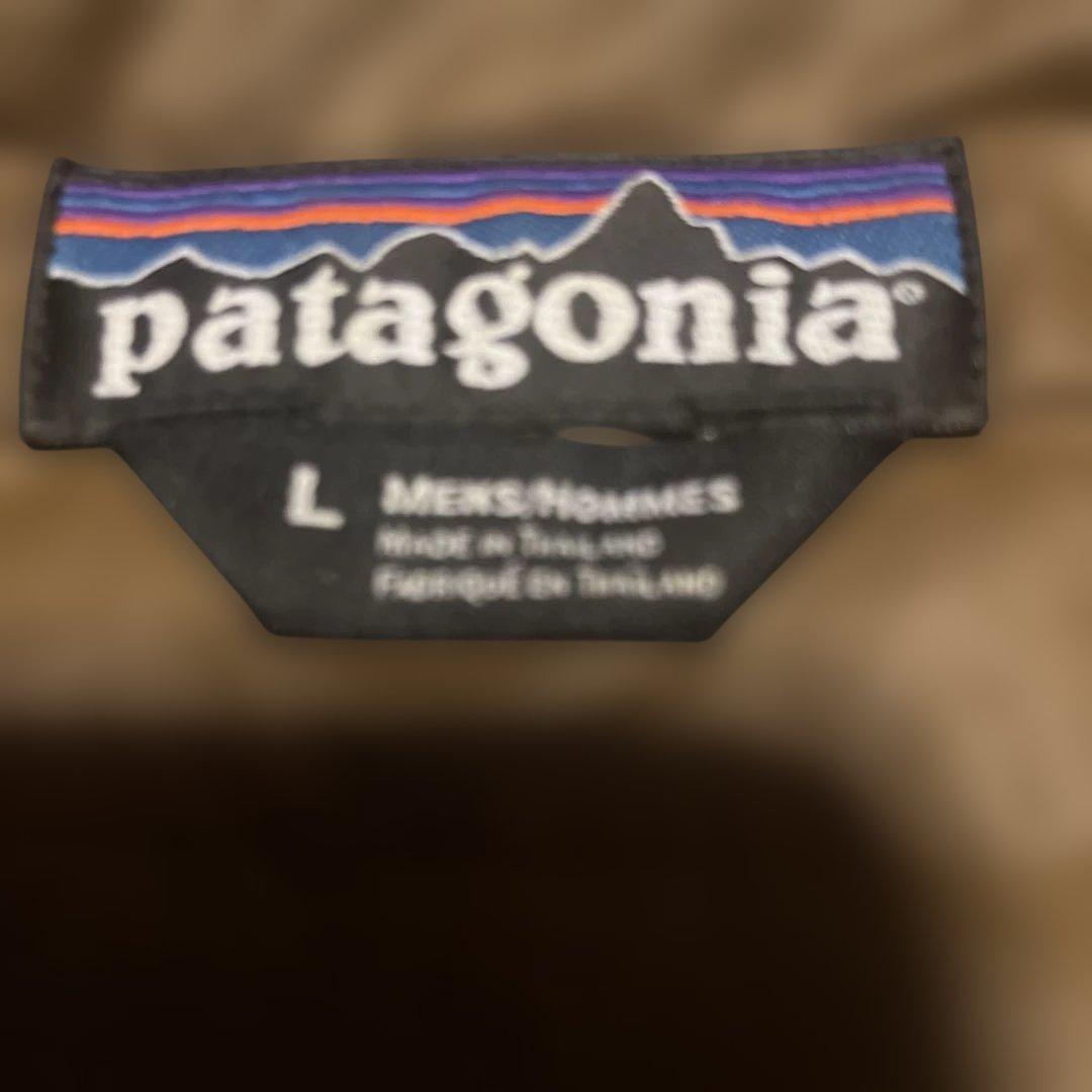 patagonia Lサイズ ダウンジャケット オリーブ