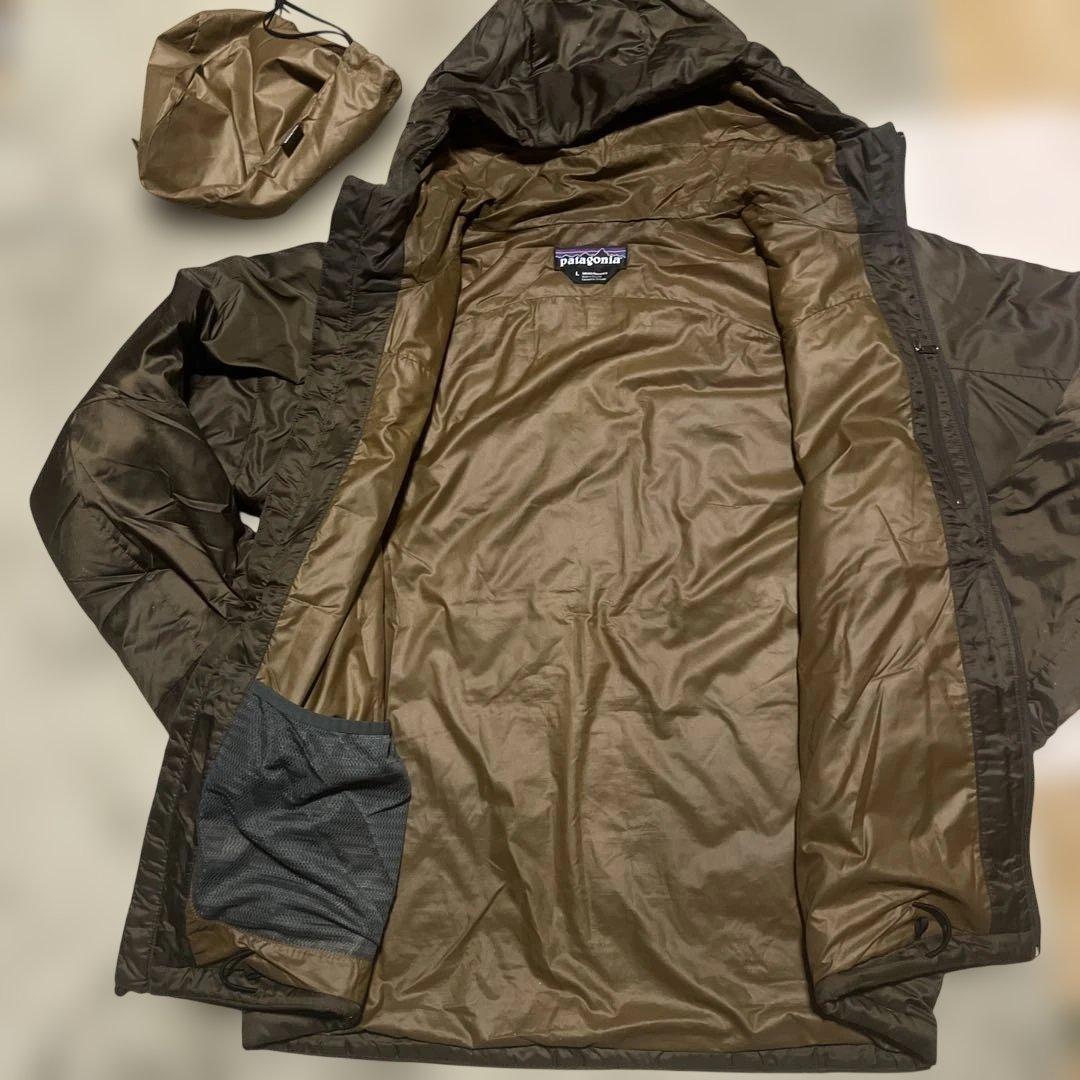 patagonia Lサイズ ダウンジャケット オリーブ