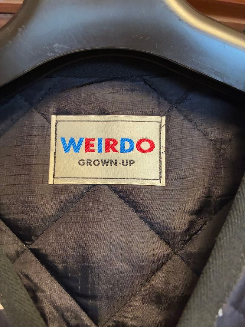 【新品】ウィアード WEIRDO ダイヤモンドキルトベスト　XL 中綿ダウン