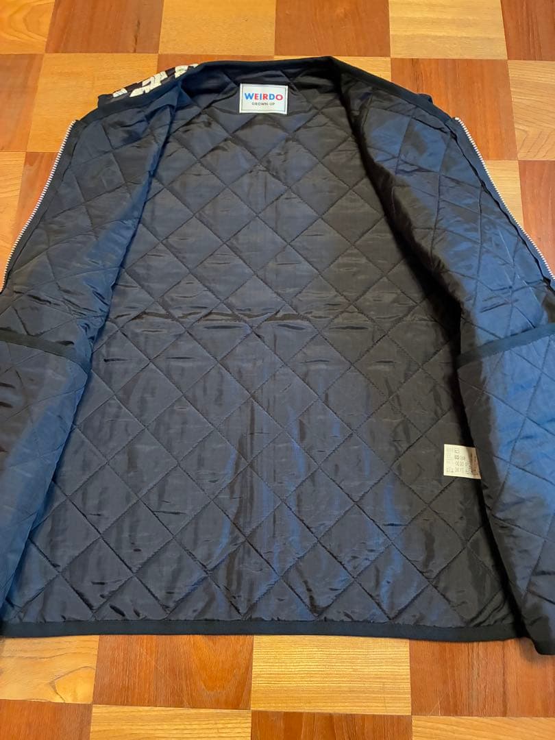 【新品】ウィアード WEIRDO ダイヤモンドキルトベスト　XL 中綿ダウン