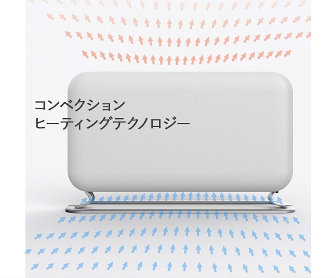 mill コンベクションヒーター YSG-1000LED(W)