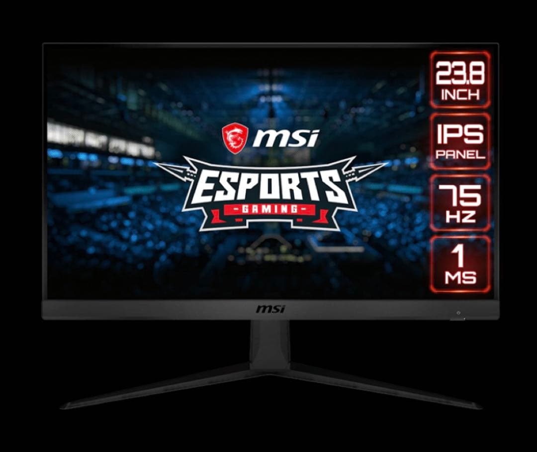 MSI OPTIX G241V E2 ゲーミングモニター 23.8インチ