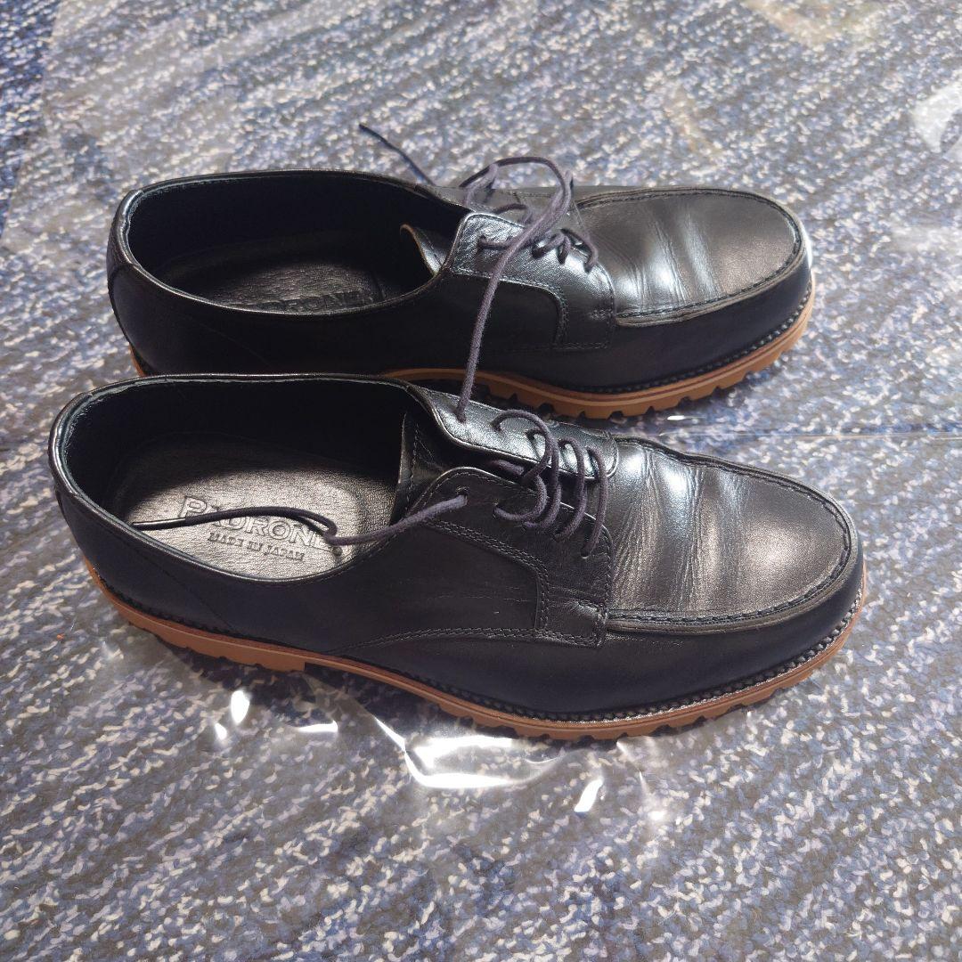 RADRONG ブラック デッキシューズ