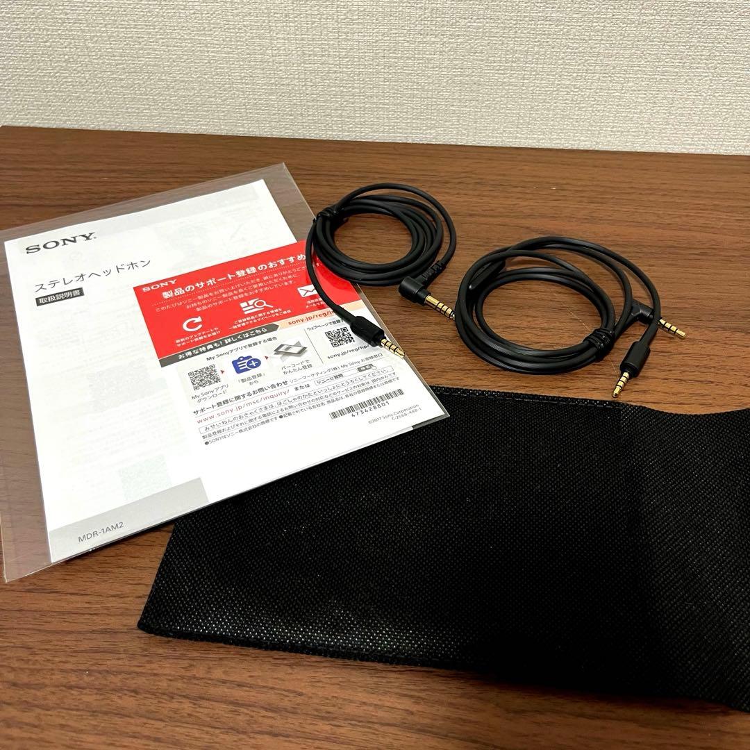 【未使用級✨️】SONY ヘッドフォン MDR-1AM2 ハイレゾ対応