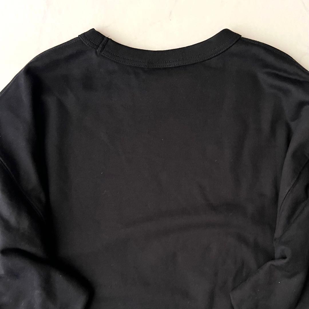 ドリスヴァンノッテン HAX クルーネックスウェット 黒 M オーバーサイズ