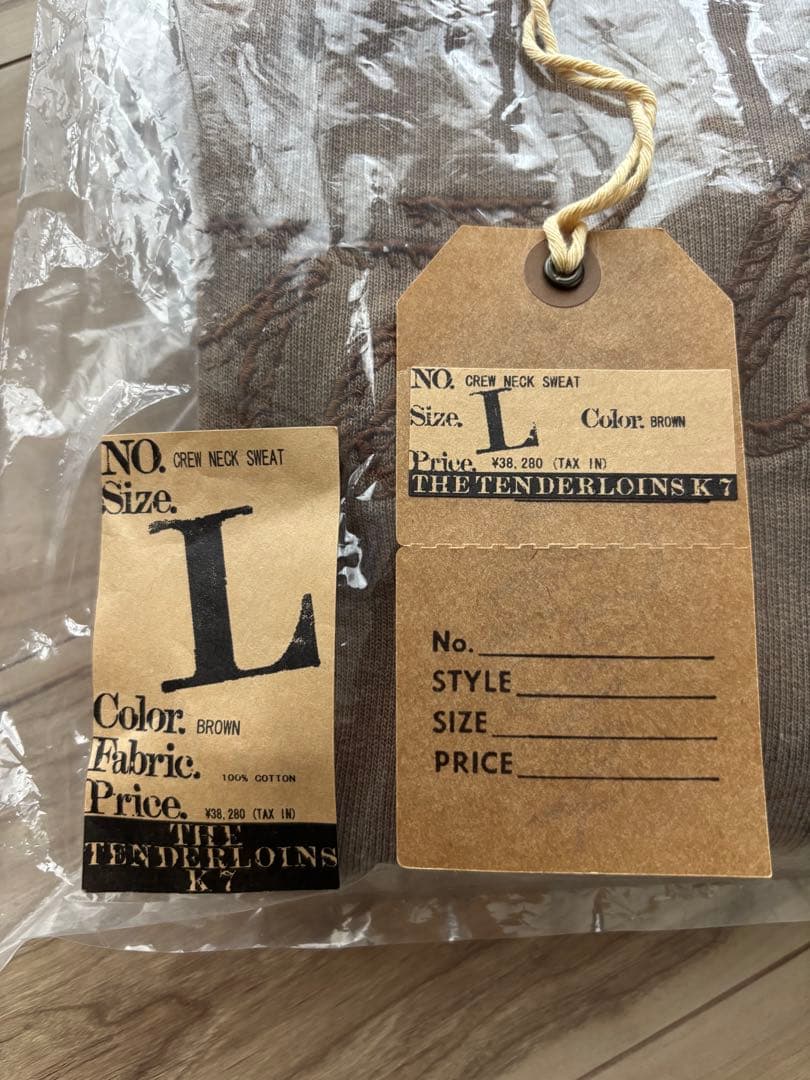 トップス tenderloin crew neck sweat