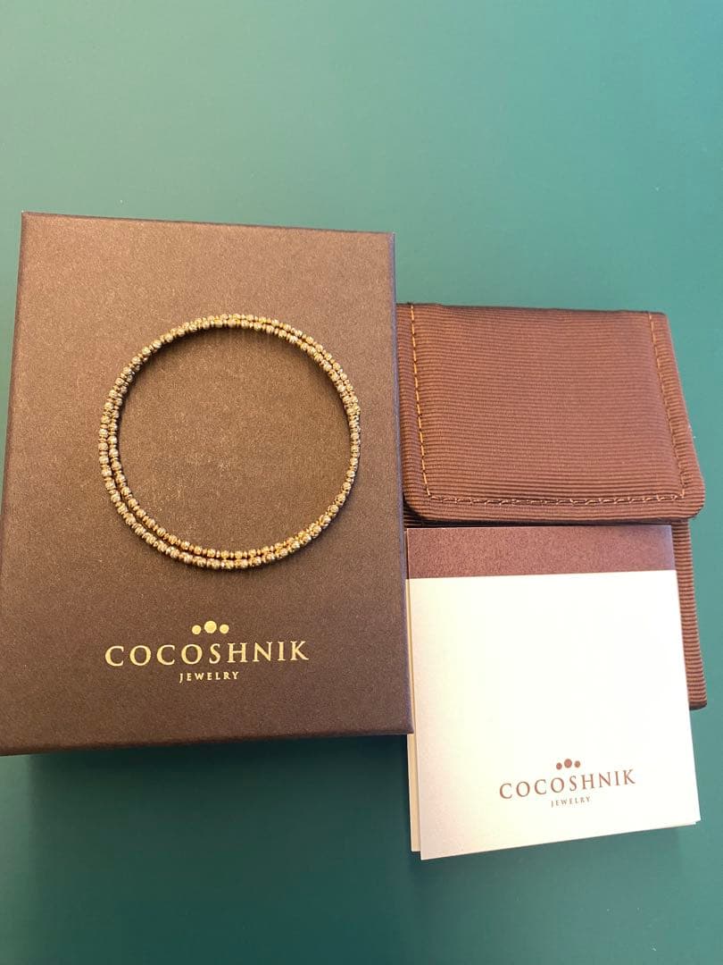 ココシュニック k10 ハニーカットボール 3連 バングル